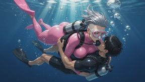 Scuba Stories #5: Pink Bubbles of Surrender in the Deep Pool