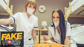 Squirting orgasm xxx with mystery Jennifer Mendez from Fake Hostel
