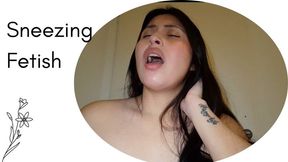 Sneezing and clear mucus