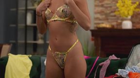 Pretty & Raw BTS – Isa Bella’s Intimate Sheer Lingerie Try On Tease
