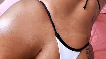 My hot stepsister kept trying me out with her tight shorts and I fell under the whore&#039_s charms and fucked her all over and came inside her ass and made her fart cum, throwing my milk out of her ass.