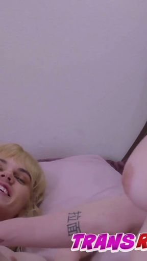 Trans Teen Kate Zoha Wants Her Roommate's Hard Cock   Clip 2