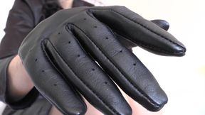 Black Leather Gloves-the Scent of Leather Turns You on so Much, Lady Victoria Valente