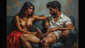 Tight pussy with big cock fucking cum inside pussy indian girl pregnant