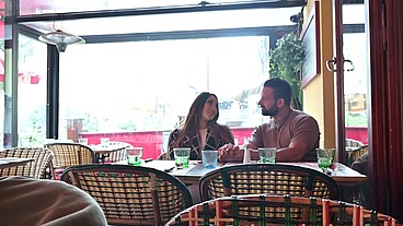 Adventurous Babe Sara Diamante Invites Shy Waiter Over For Intense DP Threesome GP3455