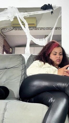 Gassy BBW Stepmom After Dinner Farting While Stepson Naps