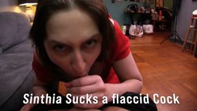 Sinthia sucks a flaccid Dick 07