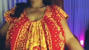 Hot Pregnant Girl Pussy Rubbing.