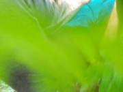 Pissing In The Forest With My Butt Plug In