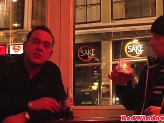 RED LIGHT SEX TRIPS - Charming big melons prostitute gets facialized