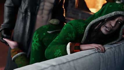 Albert Wesker Fucks Elodie