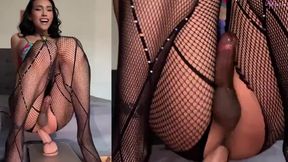 Apretado Consolador De Culo a Corrida Manos Libres