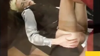 Twink Crossdresser Bareback Gangbang and Glory Hole Fuck