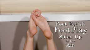 Foot Fetish FootPlay Soles Up in the Air - Kylie Jacobsx - WMV 1080p HD