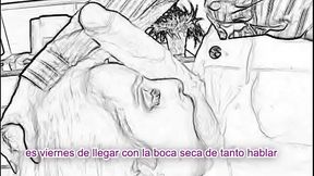 Cuentos de cuernos y Cornudos: Tu esposa trabaja hasta tarde