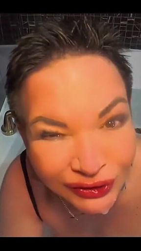 The Stepson Was Watching His Stepmother Caressing Herself with a Toy and She Noticed Him and Decided to Have