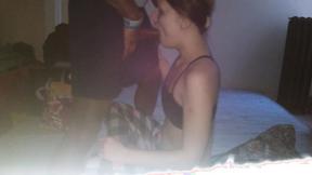 ”Graceful Amateur Babe Makes Her Interracial Bj Debut”