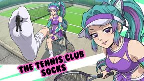 [STORY] Tiny New Assistant Worships Giantess Tennis Goddess Sweaty White Socks & Feet