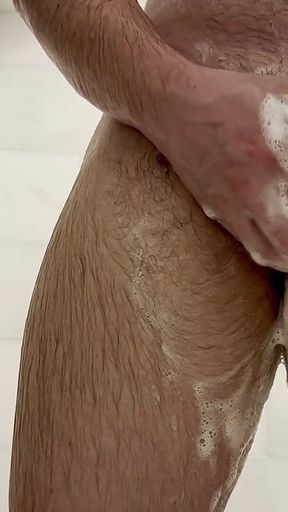 White Guy Takes a Shower