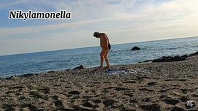 Mrs  Slut cheats on husband with lifeguard at public beach, everyone watches - Nikylamonella