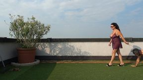 LILY DUPONT : TRAMPLING ON MY PUPPY