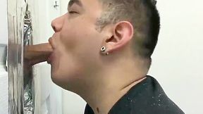 Juicy Uncut Latino Visits The Gloryhole