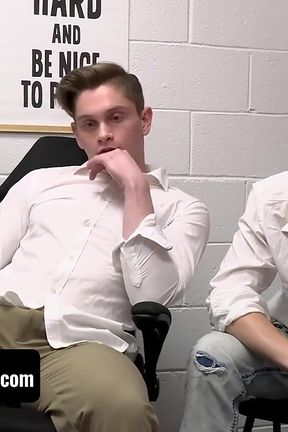 Sexy Twink Fucked In front Of Boyfriend After Getting Caught In Shopping Mall