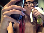 Banana Blowjob