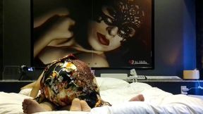 Mature Couple's Intense Encounter in Love Hotel with Creampie Surprise