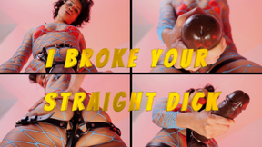 I Broke Your Straight Dick- Ebony Femdom Goddess Rosie Reed Strap On Make Me Bi Mind Fuck