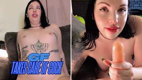 GF Takes Care of Cock