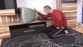 Nasty German granny likes riding big dick like pro