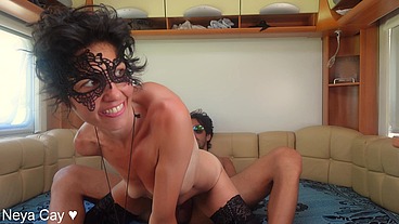 Sitting on his face after he cums on mine - Sensual riding orgasm NEYA CAY