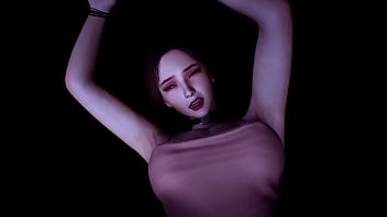 Sexy Asian Girl Victory Standing Fuck