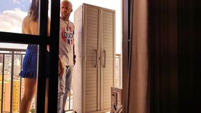 the boss called me to fix a closet in her house, she was alone and needy, i ended up fucking and filling the slut s ass with cum. vagninho e agatha mama