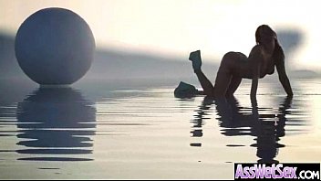 (mia malkova) Oiled Girl With Big Butt Fucked Analy video-23