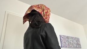 Beautiful Silk Headscarves Fashion Show, JOI, Lady Victoria Valente
