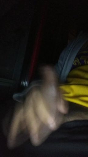 Cum in Porch