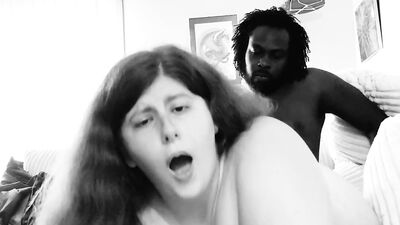 BBC Impregnation Fantas Monroe fucked to the balls by a black stud