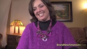 Cock Craving Busty MILF Kayla Gets Her Mouth Deepy Fucked And Jizzed!