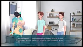 sexnote - all sex scenes [ taboo hentai game pornplay ] ep.38 fucking our mother in law in the bathroom !