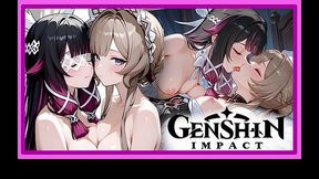 Genshin Impact Sandrone And Columbina, Are They Really Friends!