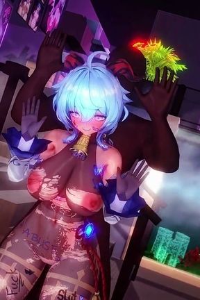 Genshin Impact - Slutty Ganyu Ntr Sex - 3D Hentai Animations