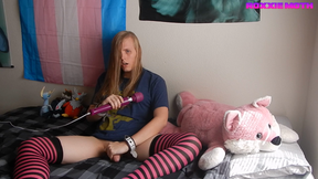 Wand Fun with a Cute Pokegirl