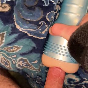 J-cub fucks fleshlight