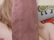 A bit of fun by the windows with my cock