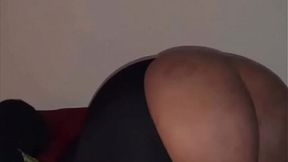 Step-mom's BBW BFF couldn't resist her big ass and tits while staying over