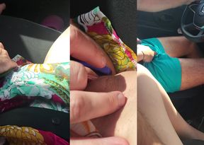 She Always Tries To Distract Me While I Drive