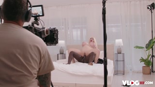 Busty Blonde Bibi Bugatti Shows Her Naughty Side On Cam