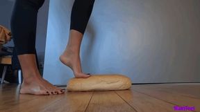 Ivanka’s Barefoot Bread Crushing 4K